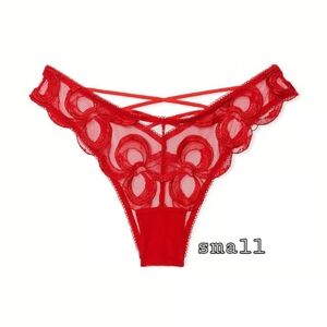 Victoria secret Embroidery Brazilian Panty